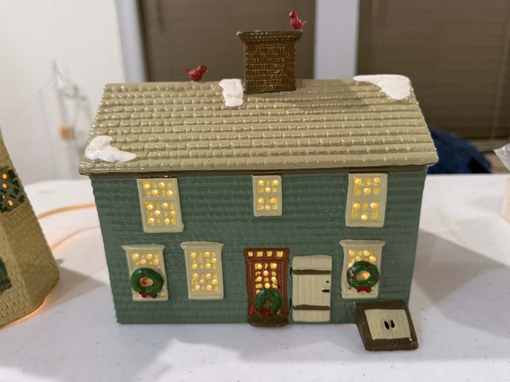 Department 56 Home Sweet Home House & Windmill Original Snow Village 51268